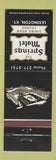Matchbook Cover - Springs Motel Lexington NY