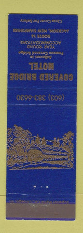 Matchbook Cover - Covered Bridge Motel Jackson NH