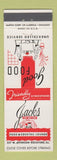 Matchbook Cover - Jacks or Better Restaurant Rockford IL