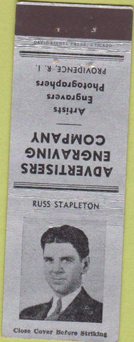 Matchbook Cover - Advertisers Engraving Co Providence RI