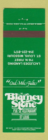 Matchbook Cover - Blarney Stone Restaurant St Louis MO