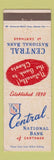Matchbook Cover - Central National Bank Carthage MO