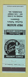 Matchbook Cover - Philip Batastini Tailors Cleaners Columbus GA