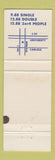 Matchbook Cover - Motel American Family Lodge Albuquerque NM