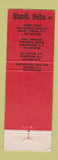 Matchbook Cover - Steak Pub Valley Stream Huntington Hempstead Yonkers NY