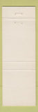Matchbook Cover - Evergreen Beach Motel Ephraim WI