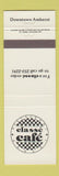 Matchbook Cover - Classic Cafe Amherst MA