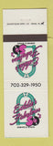 Matchbook Cover - Eddie's Fabulous 50's Casino Diner Reno NV
