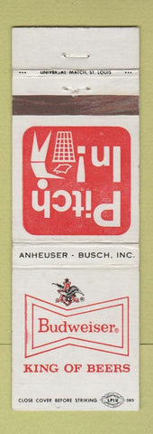 Matchbook Cover - Budweiser Beer Recycle