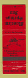 Matchbook Cover - Moselem Springs Inn PA