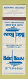 Matchbook Cover - The Boat House Restaurant Falmouth MA