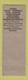 Matchbook Cover - Barron Cleaners WI low phone #
