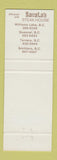 Matchbook Cover - Pirro's Place Restaurant Aldergrove BC WEAR