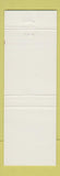 Matchbook Cover - Fins Restaurant New Westminster BC