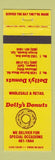 Matchbook Cover - Dolly's Donuts Lompoc Arroyo Grande CA