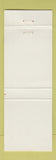 Matchbook Cover - Buffalo Wild Wings BW3 Akron Columbus Cincinnati OH