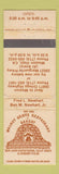 Matchbook Cover - Walnut Grove Restaurant Mission Viejo CA WORN