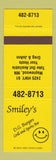 Matchbook Cover - Smiley's DG Hamburgers Maplewood MN