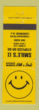 Matchbook Cover - Smile's II Ledgewood NJ
