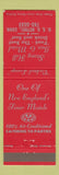 Matchbook Cover - Stony Hill Inn Motel Bethel CT