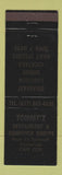 Matchbook Cover - Tommy'z Restaurant Sandwiches Dennis Line Yarmouth MA WEAR