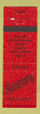 Matchbook Cover - Sonnys Restaurant Wauwatosa WI