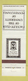 Matchbook Cover - Faculty Club of University of Pennsylvania PA