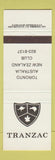Matchbook Cover - Tranzac Toronto ON Australia New Zealand Club WEAR