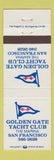 Matchbook Cover - Golden Gate Yacht Club San Francisco CA