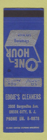 Matchbook Cover - Eddie's Cleaners Union City NJ SAMPLE