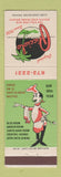 Matchbook Cover - Picciolo Restaurant Miami Beach FL