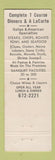 Matchbook Cover - Picciolo Restaurant Miami Beach FL