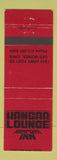 Matchbook Cover - Hangar Lounge Airport Inn Des Moines IA