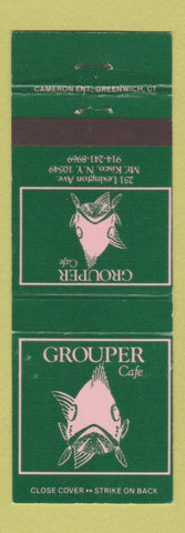 Matchbook Cover - Grouper Cafe Mt Kisco NY