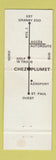 Matchbook Cover - Chez Plumet Rte Granby ST Paul QC WEAR