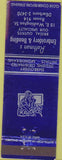 Matchbook Cover - Rothman's Embroidery Beading  NO TOWN girlie