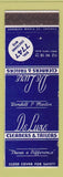 Matchbook Cover - De Luxe Cleaners Tailors Cheyenne WY
