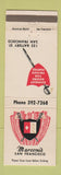 Matchbook Cover - Marconi's San Francisco CA
