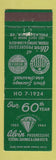 Matchbook Cover - Alvin Federal Savings and Loan Philadelphia PA 1963 WEAR