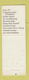 Matchbook Cover - Airport Motor Lodge North Conway NH