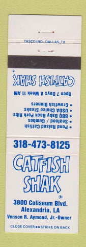 Matchbook Cover - Catfish Shak Alexandria LA