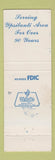 Matchbook Cover - Ypsilanti Savings Bank MI
