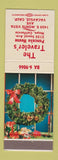 Matchbook Cover - The Traveler's Pancake House Vacaville CA Christmas
