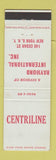 Matchbook Cover - Centriline Raymond International New York City