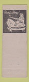 Matchbook Cover - Rosaria Barone Liquor Poughkeepsie NY low phone # girlie