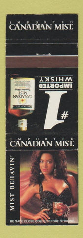 Matchbook Cover - Canadian Mist Whisky Whiskey Liquor WEAR