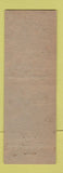 Matchbook Cover - Ritter Knight Craft Emmaus PA