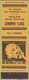 Matchbook Cover - Ted's Market Arnold PA girlie