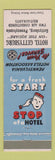 Matchbook Cover - Hotel Gettysburg PA