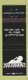 Matchbook Cover - Matterhorn Restaurant Elkhart IN